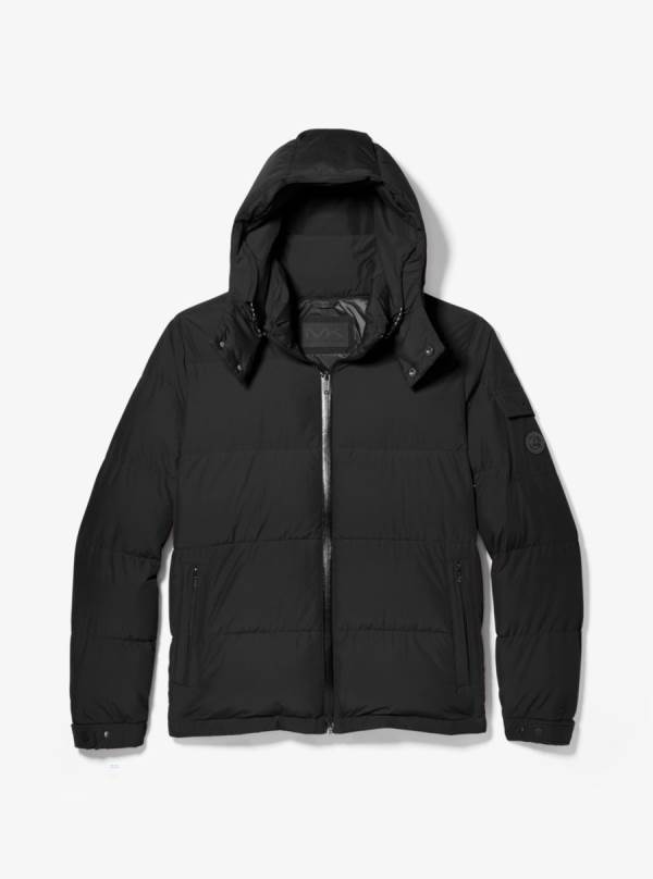 Panske Bundy Michael Kors Quilted Puffer Čierne - Oblecenie Michael Kors Obchod | ONJKW-3214